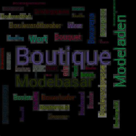 anderes wort für boutique.